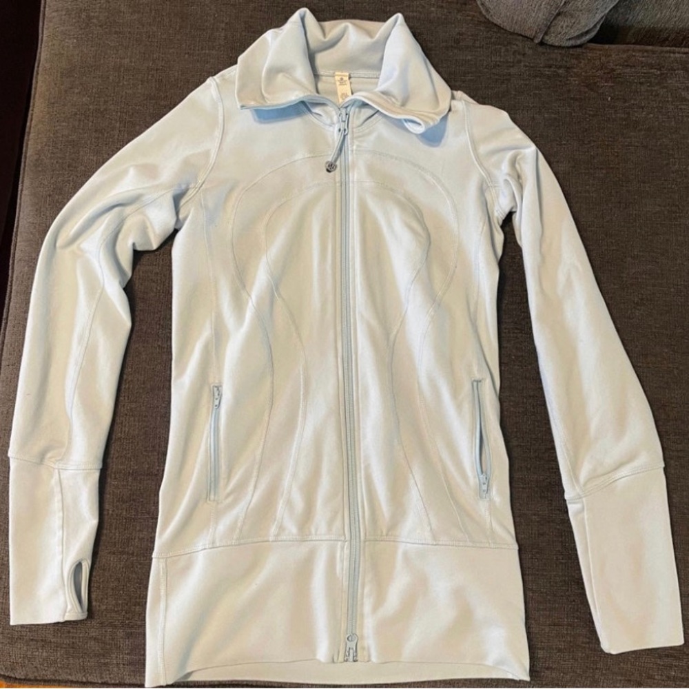 Lululemon blue icing define jacket